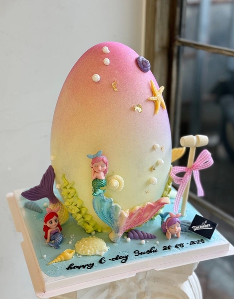 Khuôn hình trứng - size NHỎ  (kt cao 20cm x đường kính 15cm).