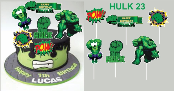 Set giấy anh hùng HULK HD (khổng lồ xanh).