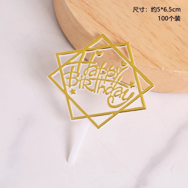 Set 100 cây HPBD nhựa-LỤC GIÁC VÀNG6419.