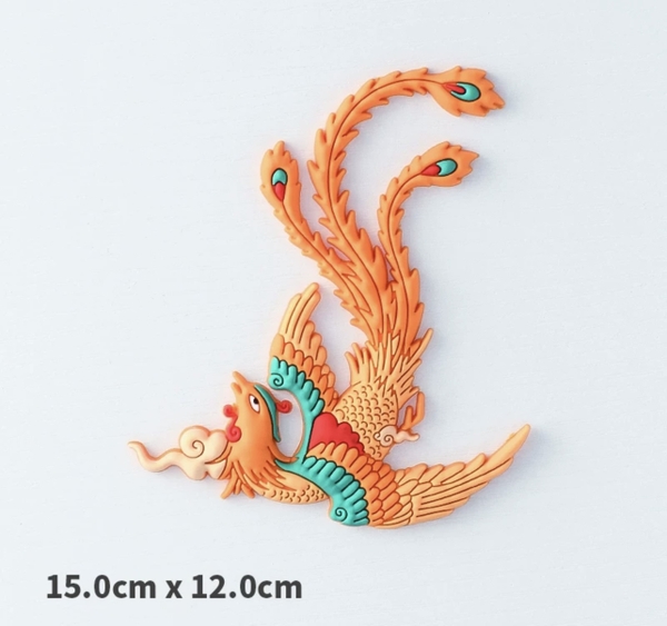 Tượng nhựa dẻo Phượng hoàng.