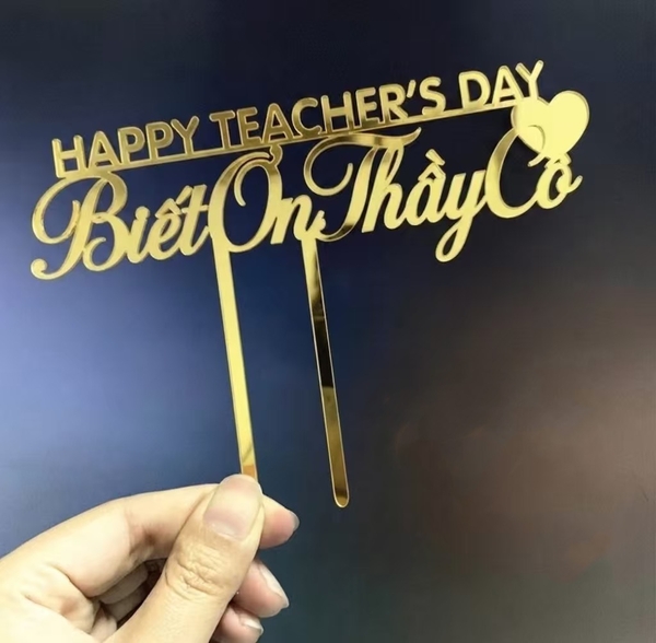 10 mica Happy Teacher's day( Biết ơn thầy cô) (20-11).