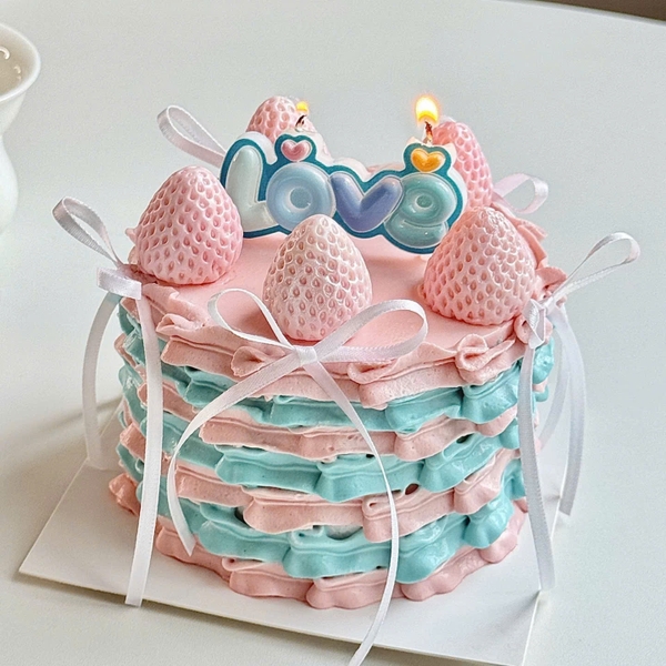 Nến LOVE mẫu mới-XANH DƯƠNG.