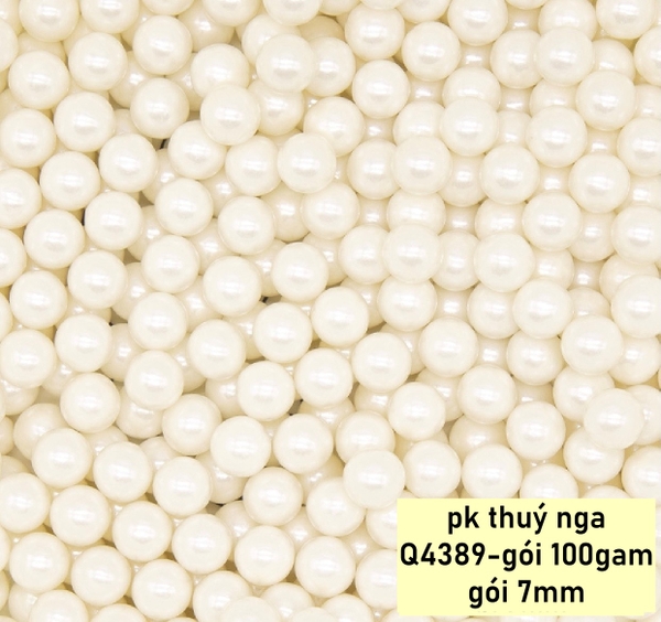 BIDUONG-Bi trắng ngọc trai 7mm (túi 100gam)