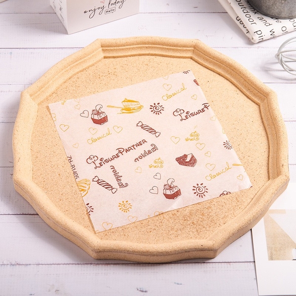 Set 50 giấy lót hộp bento (loại họa tiết).