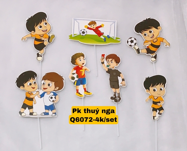 Set cắm giấy trọng tài và cầu thủ HD.