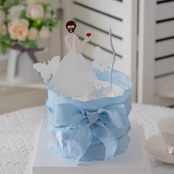 Ruybang vải sóng 4cm x 10m -XANH DƯƠNG (không lõi).