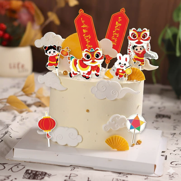 Combo 5 set trung thu SX 2026 - MẪU 13 (Múa lân câu đối).