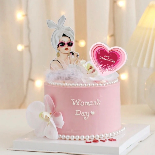 Combo 54 thẻ giấy Happy women's day và Happy Mother's day mix mẫu (Q9020).