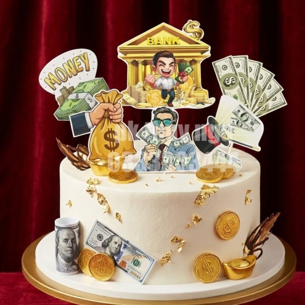 Set giấy HD-quý ông cầm tiền đô, tập tiền money.