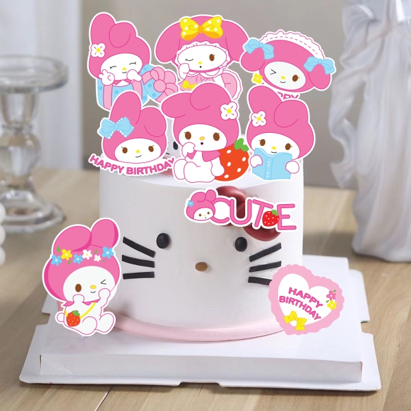 Combo 2 set giấy - Melody mẫu có chữ CUTE9124.