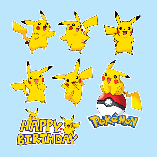 Combo 2 set giấy - Pikachu.