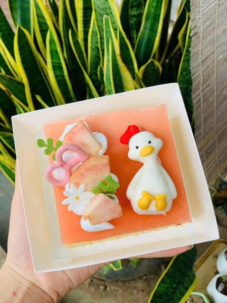 Set 5 vịt NGỒI (chất liệu đất nặn).