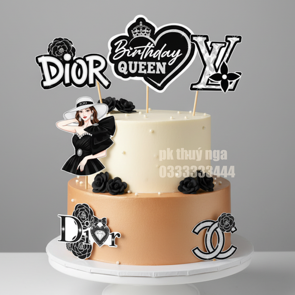 10 set giấy cô gái DIOR  HD-25.4.
