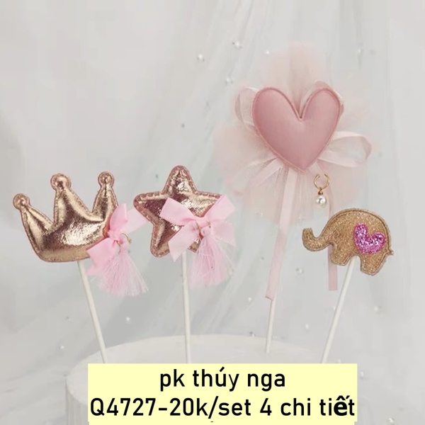 CAM-Set vải hoa sao voi.
