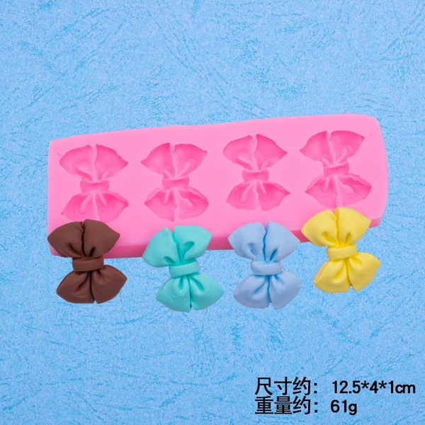 Khuôn 4 nơ (silicon).