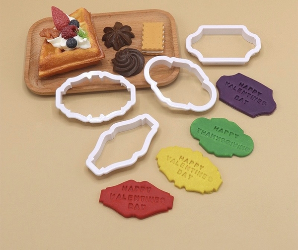 Set khuôn nhấn tạo BẢNG, BIỂN 4 chi tiết (MẪU 2).