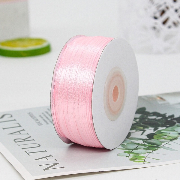 Ruybang khổ 0.3cm x 50m -HỒNG NHẠT (chú ý tránh nhầm với loại 100m).