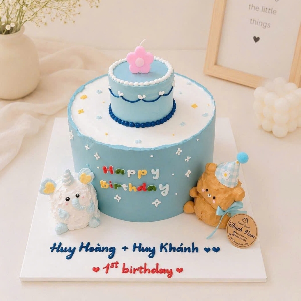 Vỉ nến 4 bông hoa đào (trắng-vàng-hồng-tím).