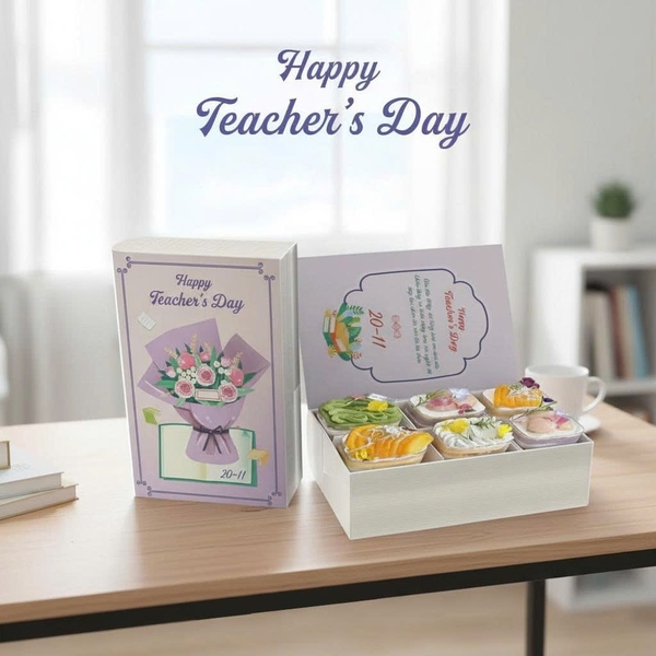 set 10 hộp giấy (6 ngăn) hình quyển sách kt 28.5x10x20.5cm -màu TÍM.