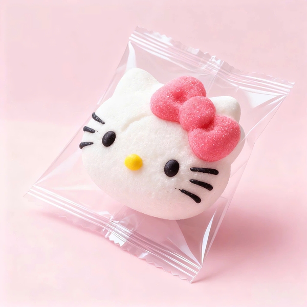 Túi 10 kẹo đường -Hình kitty.