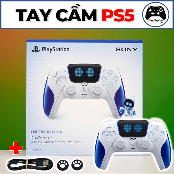 Tay Cầm Sony DualSense 5 PS5 Astro Bot Limited Edition