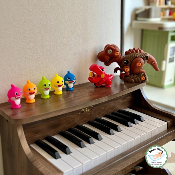 Bộ 5 con rối ngón tay BABY SHARK Đồ chơi gia đình tương tác giáo dục sớm