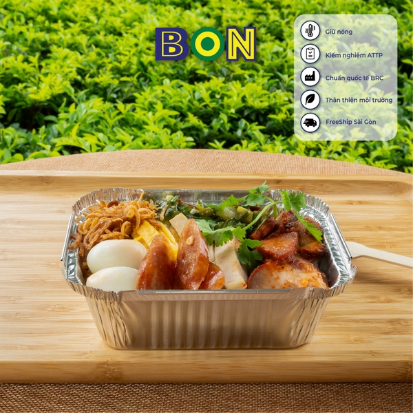 LỐC 20 HỘP NHÔM TAKE AWAY BON F1 - 410ML