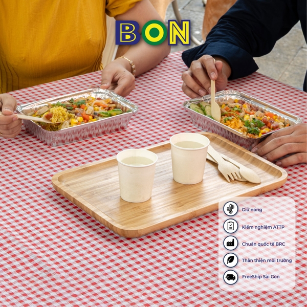 LỐC 20 HỘP NHÔM TAKE AWAY BON R3 - 750ML