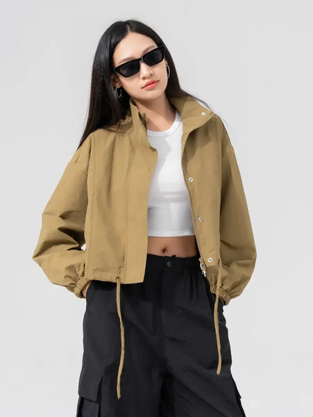 Áo Khoác Thể Thao Nữ Oversize Năng Động