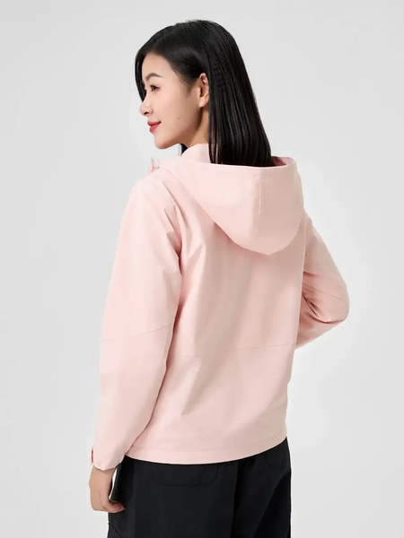 Áo Khoác Nữ Mũ Liền Lót Lông
