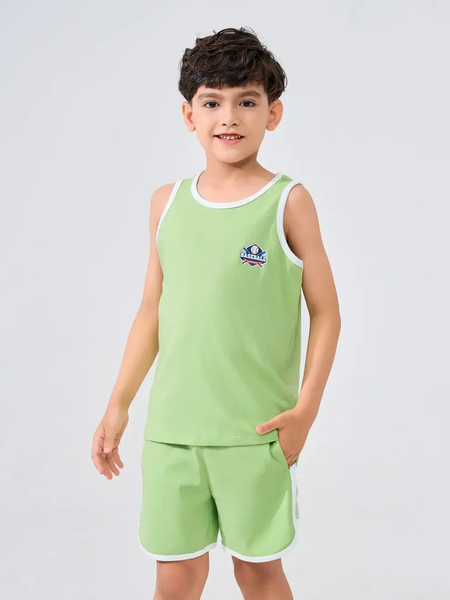 Đồ Bộ Kid Ba Lỗ Phối Viền