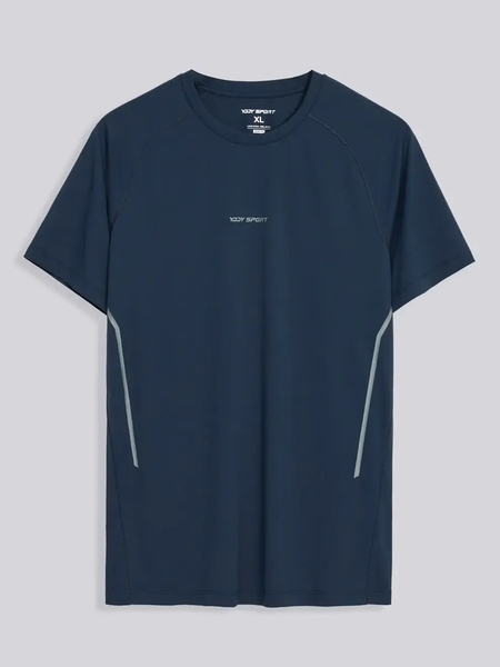 Áo Phông Nam Thể Thao Tay Raglan In Sườn