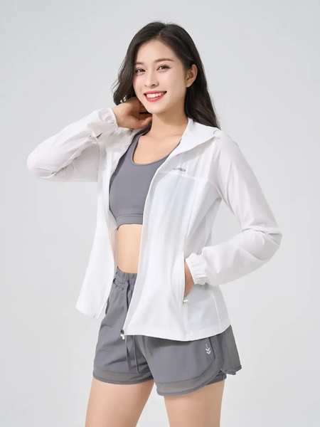 Áo Khoác Thể Thao Nữ Bom Gấu Năng Động
