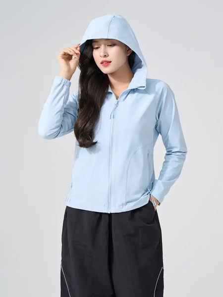 Áo Khoác Gió Nữ 2 Lớp Siêu Co Giãn