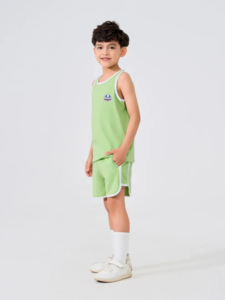 Đồ Bộ Kid Ba Lỗ Phối Viền