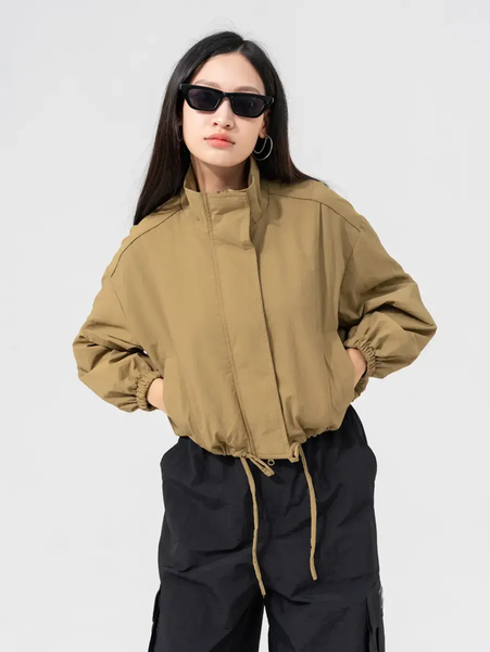 Áo Khoác Thể Thao Nữ Oversize Năng Động