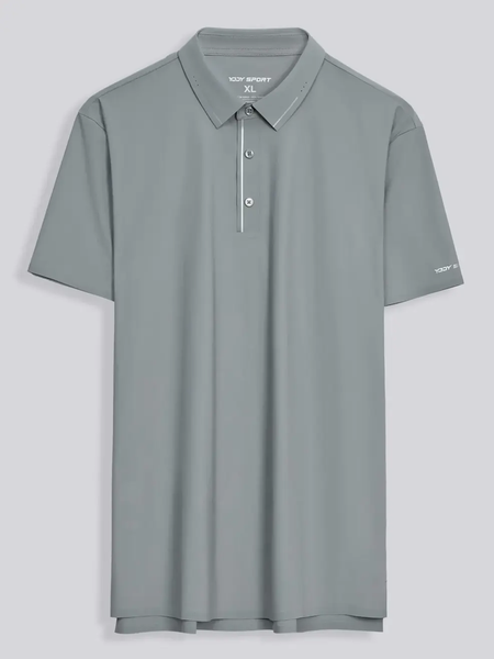 Áo Polo Nam Thể Thao Ép Seam Gấu Áo