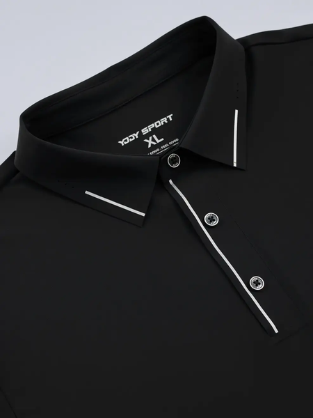 Áo Polo Nam Thể Thao Ép Seam Gấu Áo