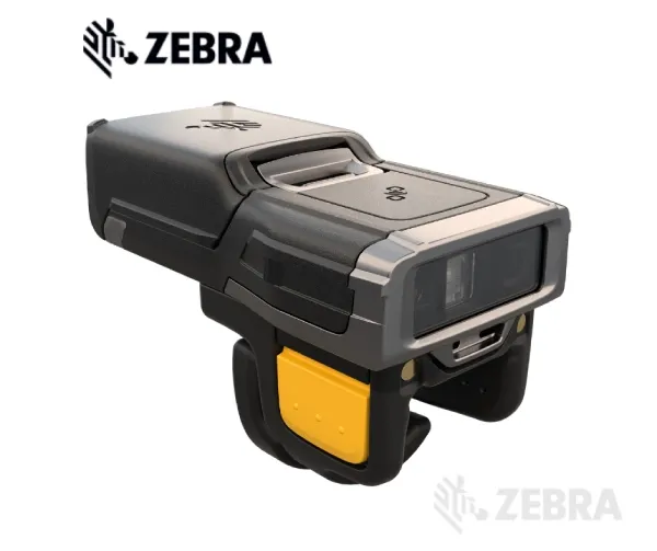 Máy quét đeo tay Zebra RS6100 Bluetooth 1D/2D (RS61B0-KNNTZWR) – Máy quét mã vạch đeo ngón tay hiệu suất cao cho kho vận và sản xuất