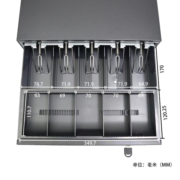 KÉT THU NGÂN CP136 – 5 NGĂN TIỀN GIẤY, 5 NGĂN TIỀN XU