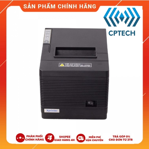 Máy in hóa đơn Xprinter Q260 , khổ 80mm , kết nối USB + LAN +Serial