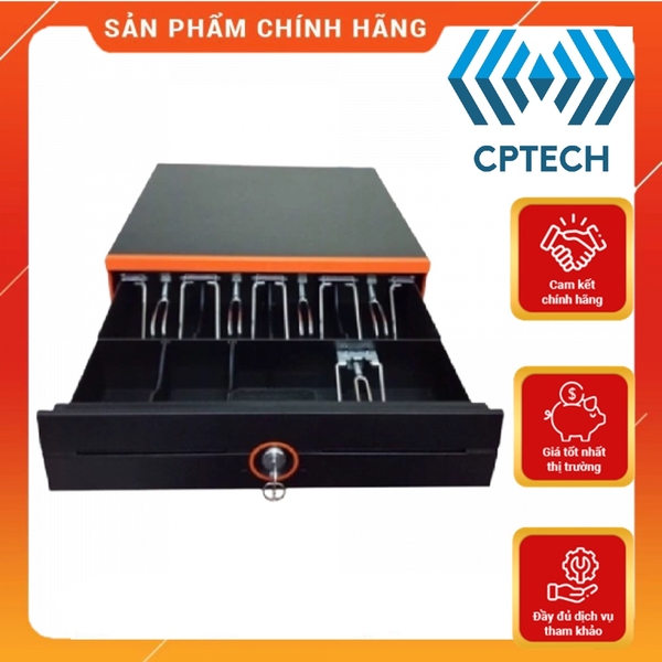 Ngăn kéo đựng tiền CPTECH CP358, két thu ngân giá rẻ