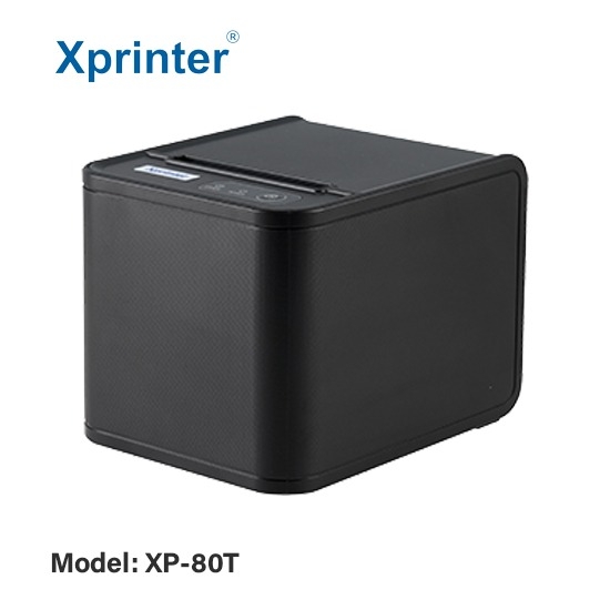 Máy in hóa đơn Xprinter XP-80T USB + LAN – Máy in bill nhiệt K80 tốc độ cao cho cửa hàng và doanh nghiệp