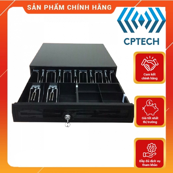 Ngăn kéo đựng tiền CPTECH CP4048, két thu ngân giá rẻ