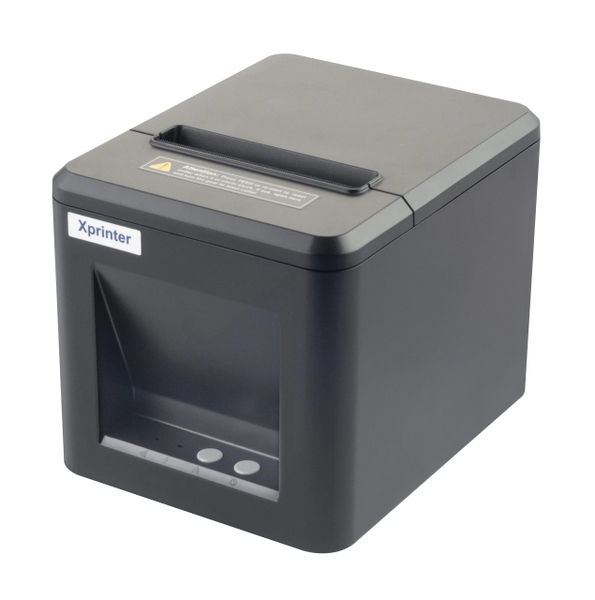 Máy in hóa đơn Xprinter XP-T80L – Máy in hóa đơn nhiệt K80 tốc độ cao, kết nối USB + LAN
