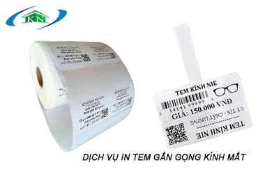 Giấy in tem nhiệt 60*40mm chất liệu PVC dùng in tem nhãn Nội thất, CNC
