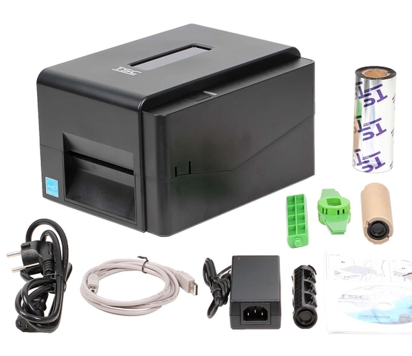 Máy in mã vạch TSC TE200 (203 dpi) – Giải pháp in tem nhãn để bàn hiệu quả, tiết kiệm chi phí