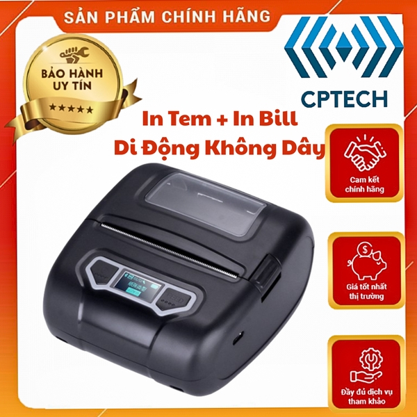 Máy In Nhiệt Mini di động Xprinter XP-P301A | Máy In Hóa Đơn & Tem Nhãn Cầm Tay Bluetooth