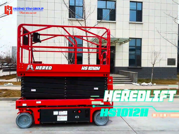 Xe Nâng Người Cắt Kéo HERED HS1012H - Chiều Cao 11,8m