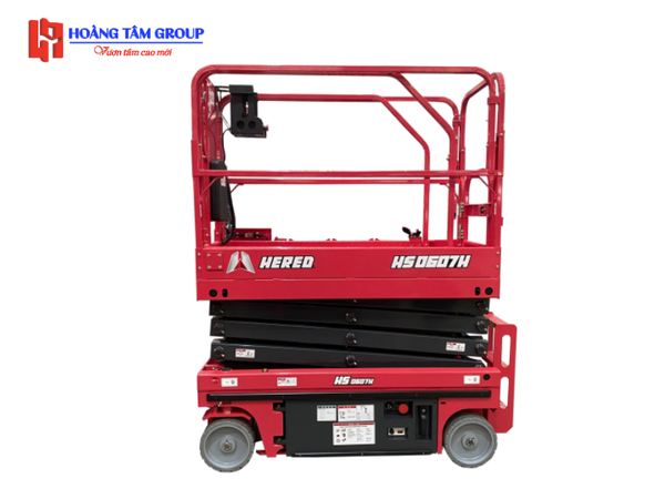 Xe Nâng Người Cắt Kéo HERED HS0607H - Chiều Cao 7,8m